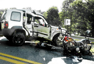 UPDATE: One dies after motorcycle, Jeep collision